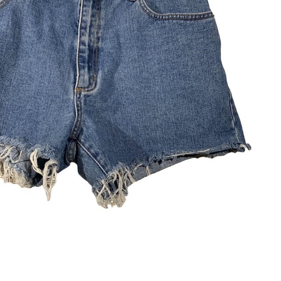 Cutter & Buck Raw Hem High Rise Denim Shorts 10 - Picture 3 of 8